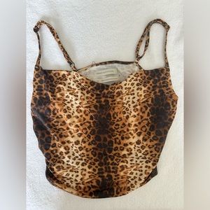 Urban Outfitters Cheetah Print Tank Top Size Small